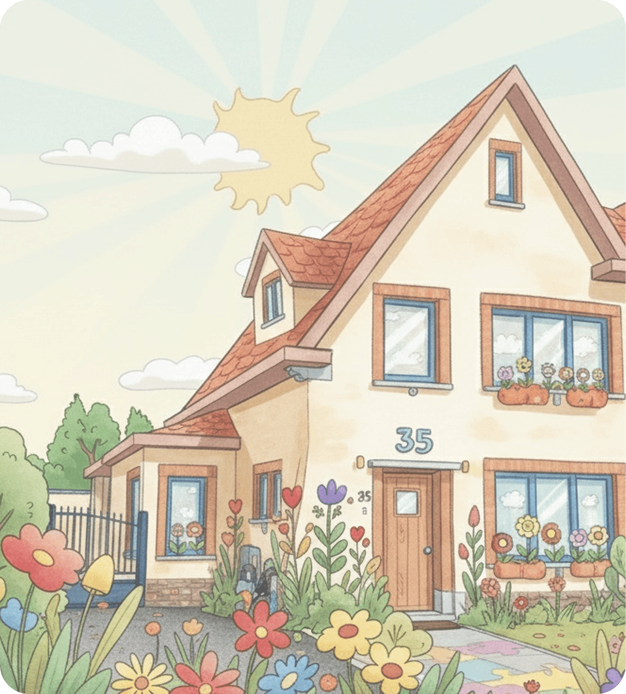 house